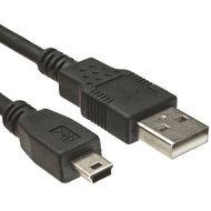 USB 2.0 Cable Type A to Mini-B (.7m)