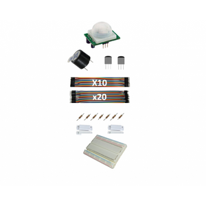 DIY Alarm Kit - Motion sensor, door contacts, temperature, buzzer siren